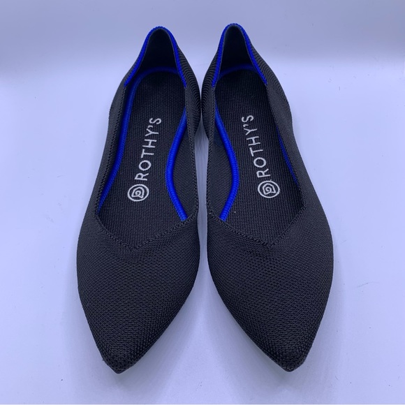 Rothys Black The Point size 8 - Picture 2 of 8